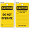 Do Not Operate Lockout Tag