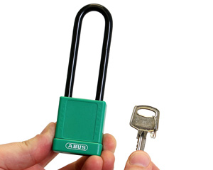 abus padlock lockout