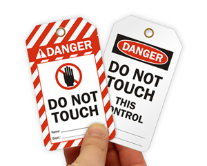Do Not Touch Tag