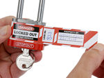 Danger Padlock Labels