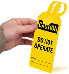 Self-Locking Safety Tags
