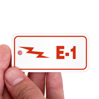 Caution: Electrical Hazard ID Tag