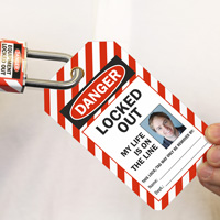 Danger Tag Lockout in Progress