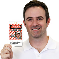 Safety Lockout Tag: Life Line Warning