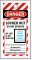 Print Own Striped OSHA Locked Out Photo Tag