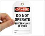 Do Not Operate Tags