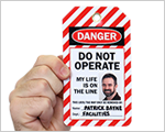 Photo Lockout Tags