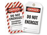 Electrical Lockout Tags