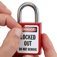 Locked Out To Be Remove Label