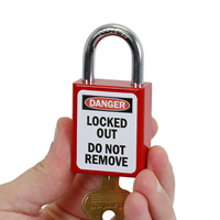 Locked Out To Be Remove Label