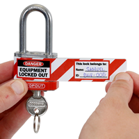 Locked Out Label For Master Lock