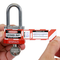 Danger Equipment Locked Out Label 