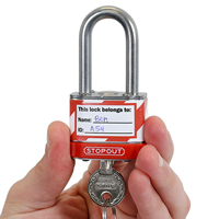 OSHA Danger Padlock Label