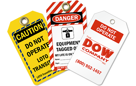 Best Quality Custom Lockout and Safety Tags