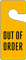 Out Of Order Door Hang Tag