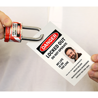 Laser Printable Lockout Tag