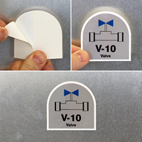 Valve Energy Source Identification Tags