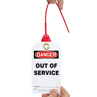2-Sided Osha Danger Tag