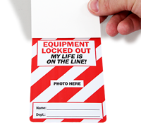 2-Sided Osha Danger Tag